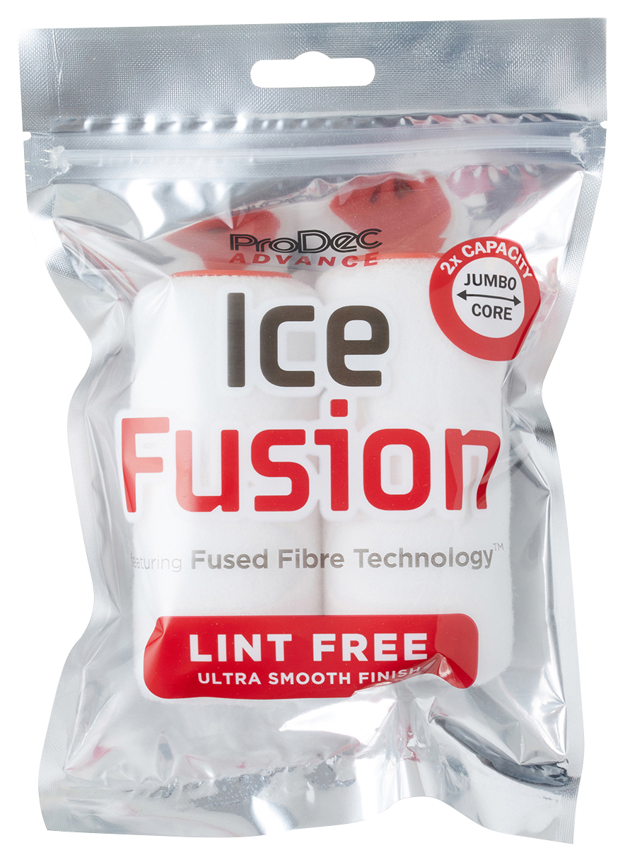 ProDec Ice Fusion Jumbo Core Mini Rollers - Pack of 2