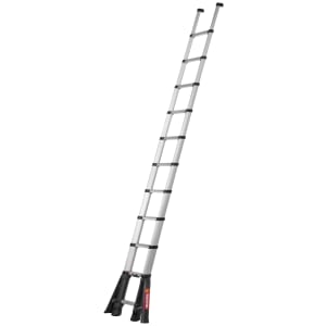 Telesteps Prime Line 3.5m Aluminium Telescopic Ladder with Deployable Stabilisers- Max Height 4.3m