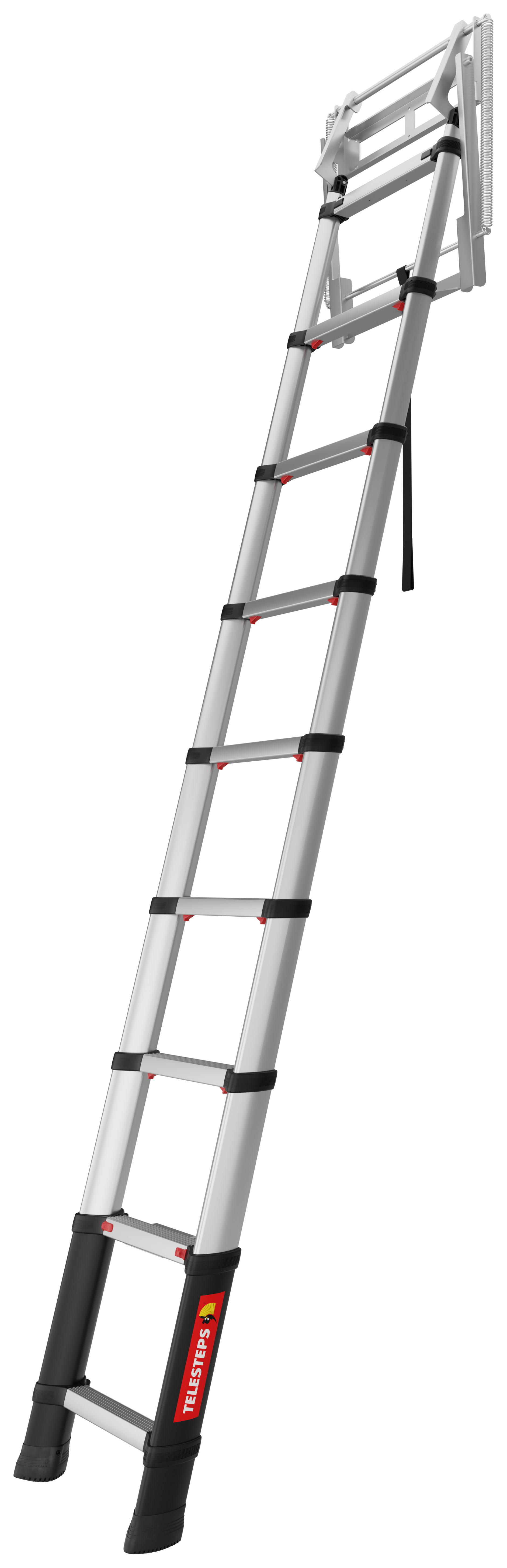 Telesteps Mini 9 Tread Aluminium Loft Ladder - Max Height 2.45m