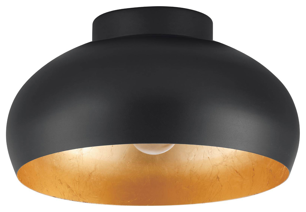 Eglo Mogano 2 Ceiling Light - Black / Gold