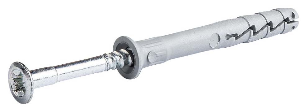 Rawlplug FX-N-L High Performance Nylon Hammer Fixings - 6 x 60mm - Pack of 20
