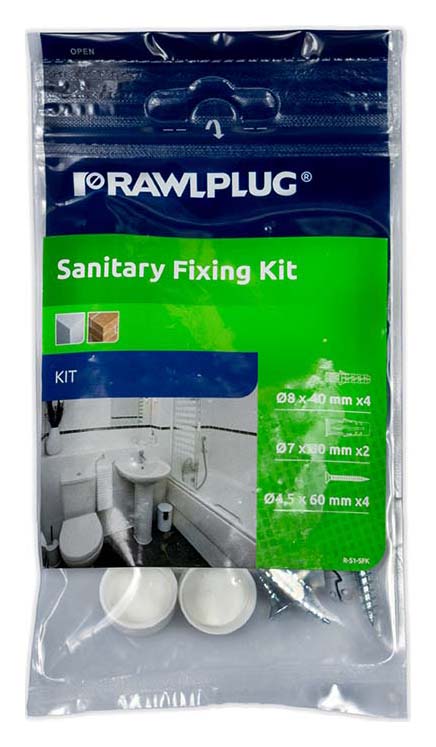 Rawlplug SFK Sanitary Fixing Set Kit