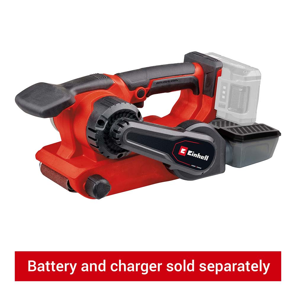 Einhell Power XChange 18V Cordless Brushless Belt Sander Bare