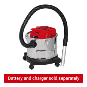 Einhell Power X-Change 18V Cordless 15L Ash Vacuum Cleaner - Bare