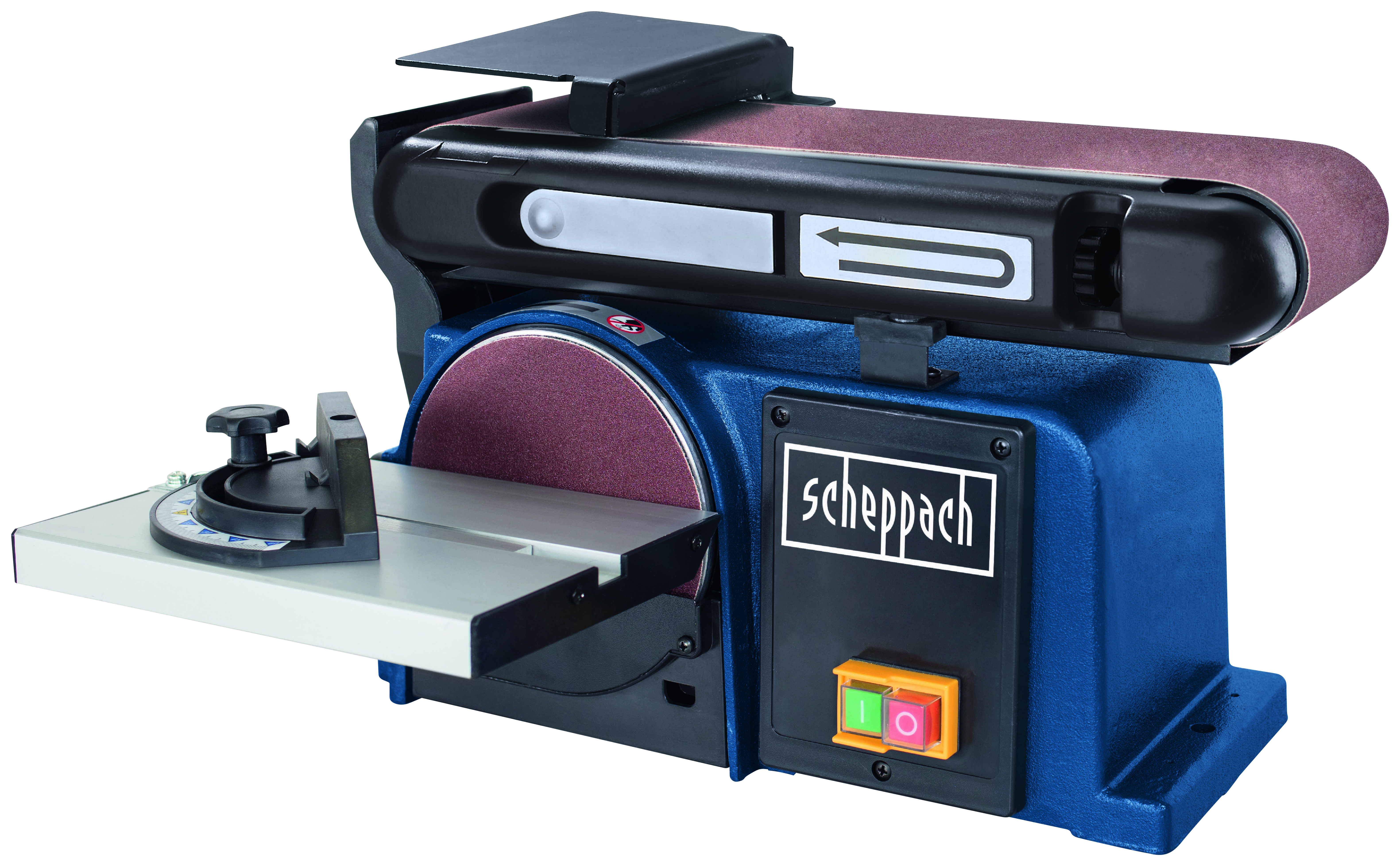 Scheppach BTS800 152mm Corded Belt & Disc Sander - 370W