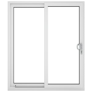Crystal uPVC White Right to Left Clear Double Glazed Sliding Patio Door with 150mm Cill - 2090mm