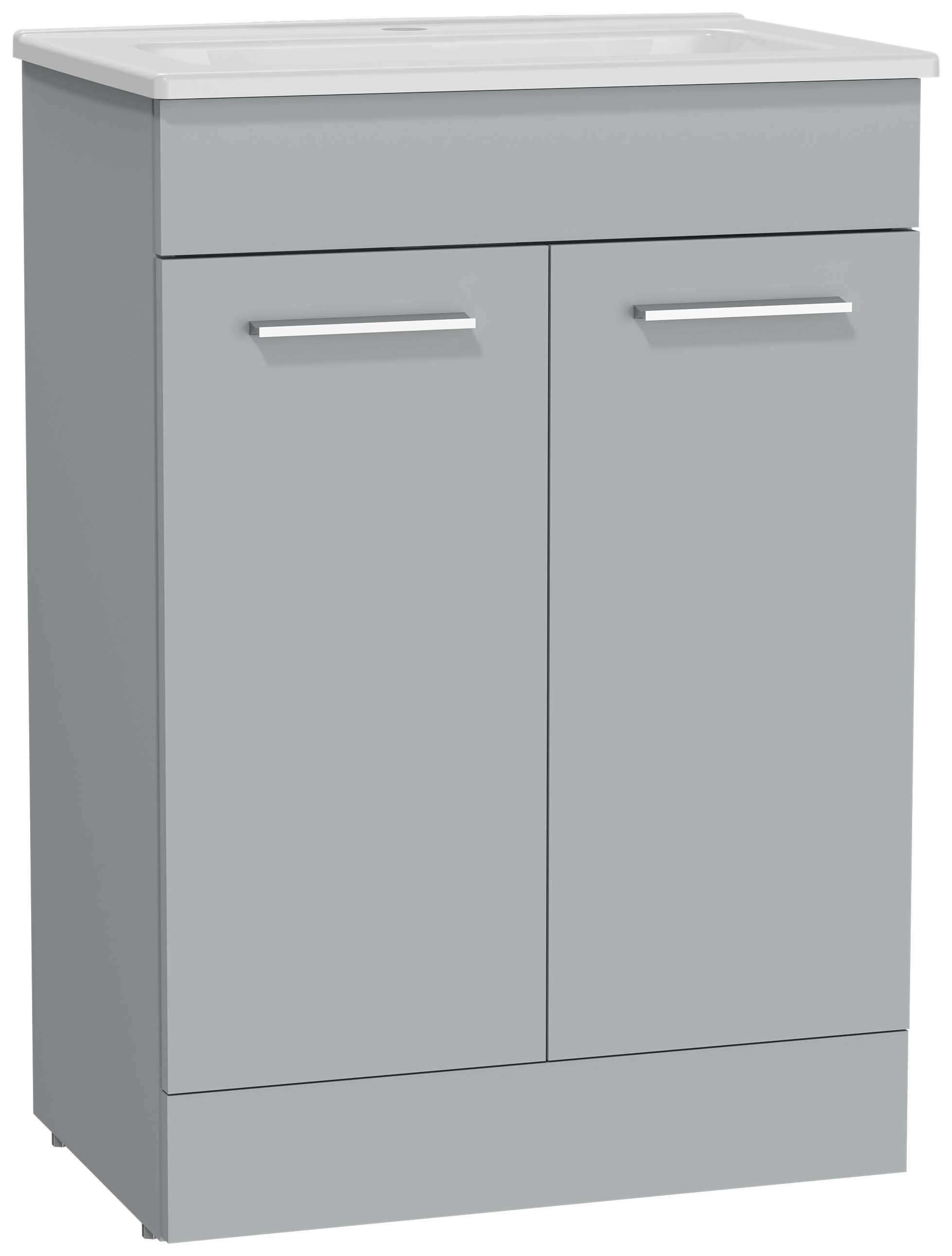 Holkham Light Grey Vanity Unit & Basin - 855 x 590mm