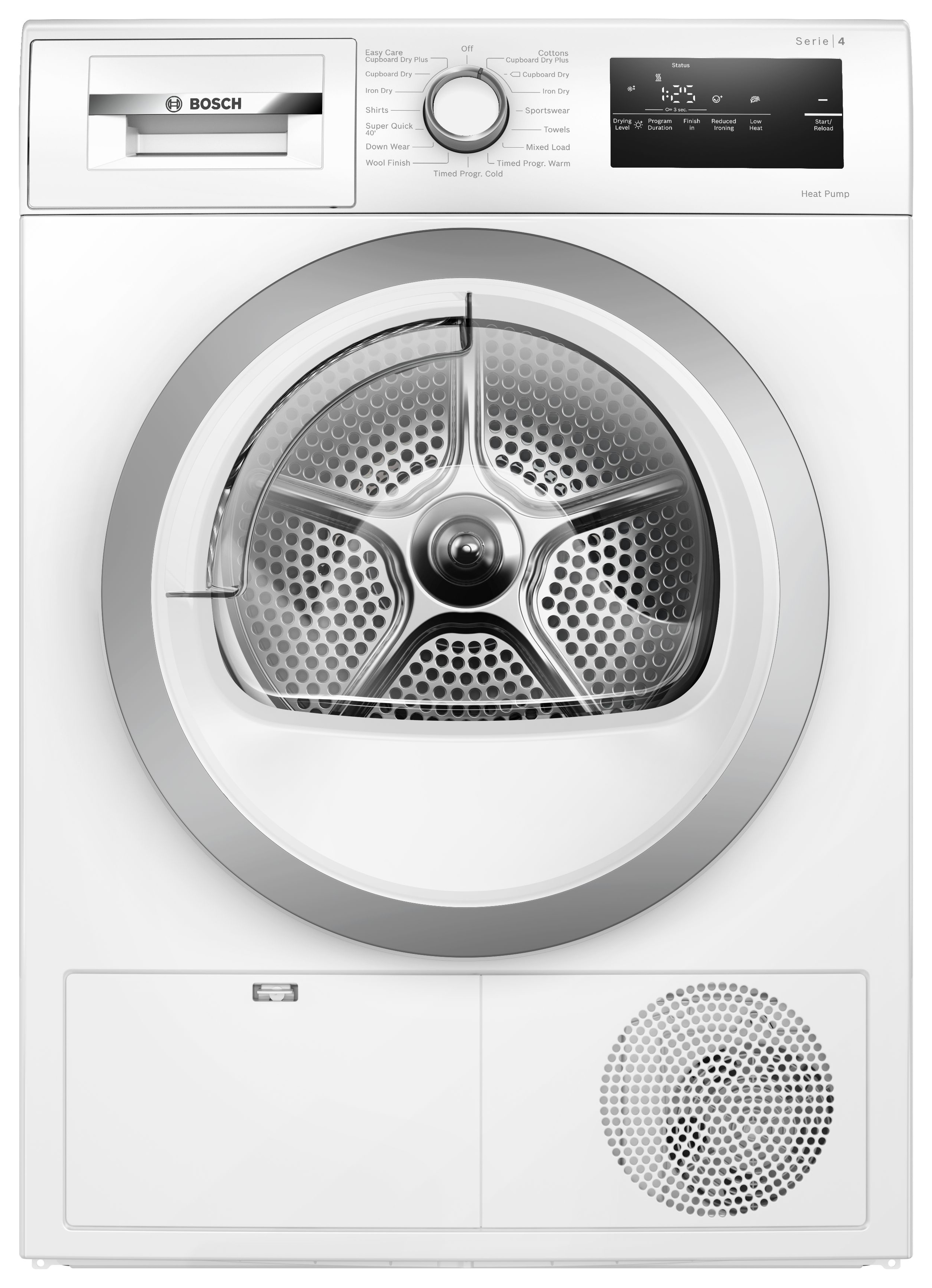 Bosch WTH85223GB Series 4 Heat Pump Tumble Dryer - White