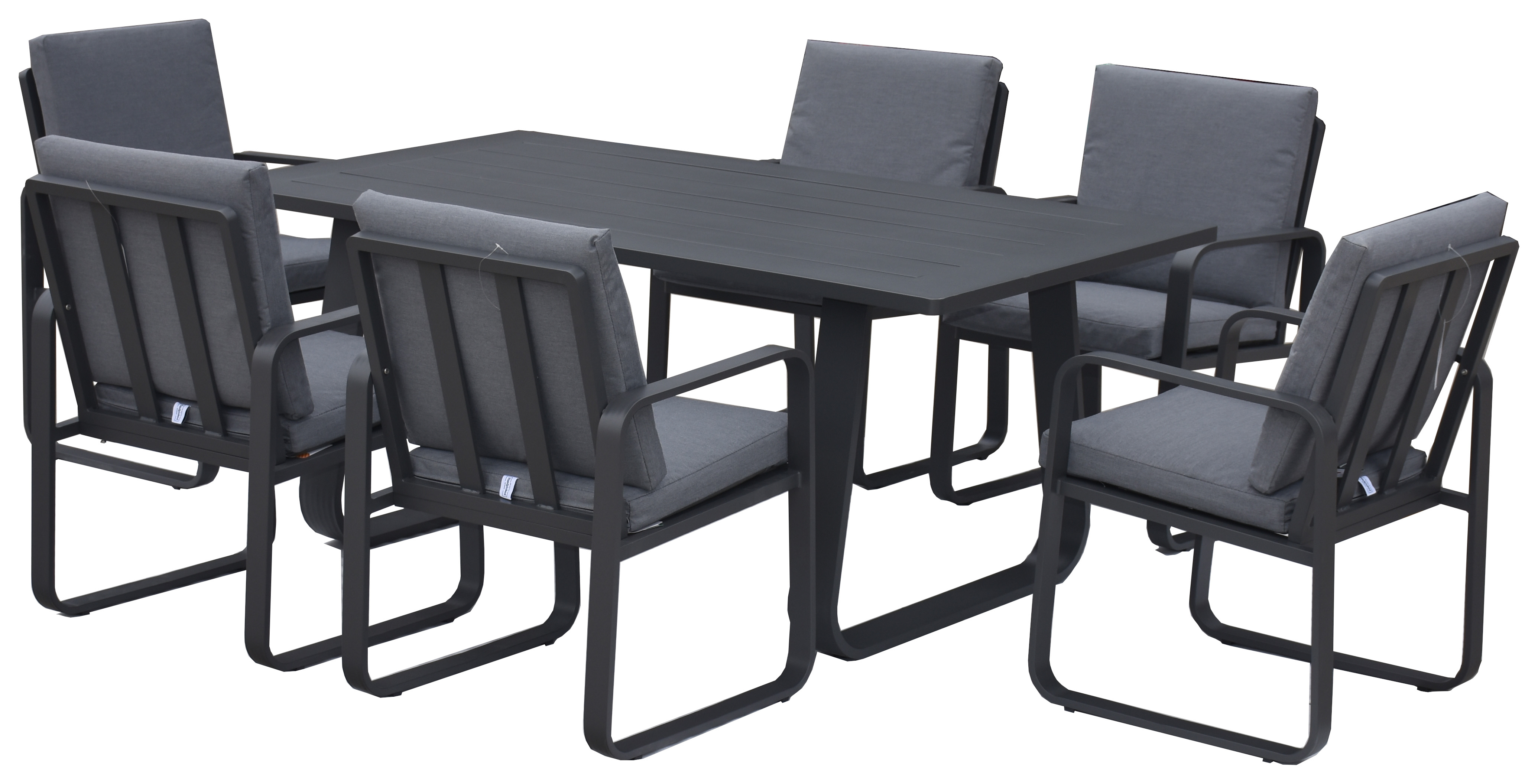 Norfolk Leisure Babingley 6 Seat Dining Set - 180cm