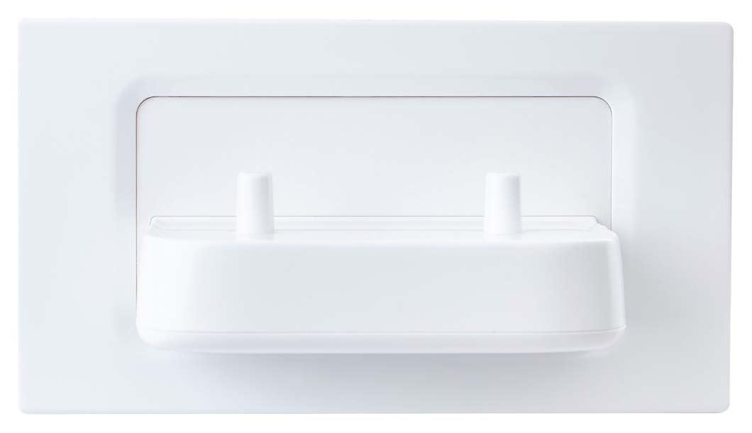 Proofvision In-Wall White Dual Electric Toothbrush Charger -