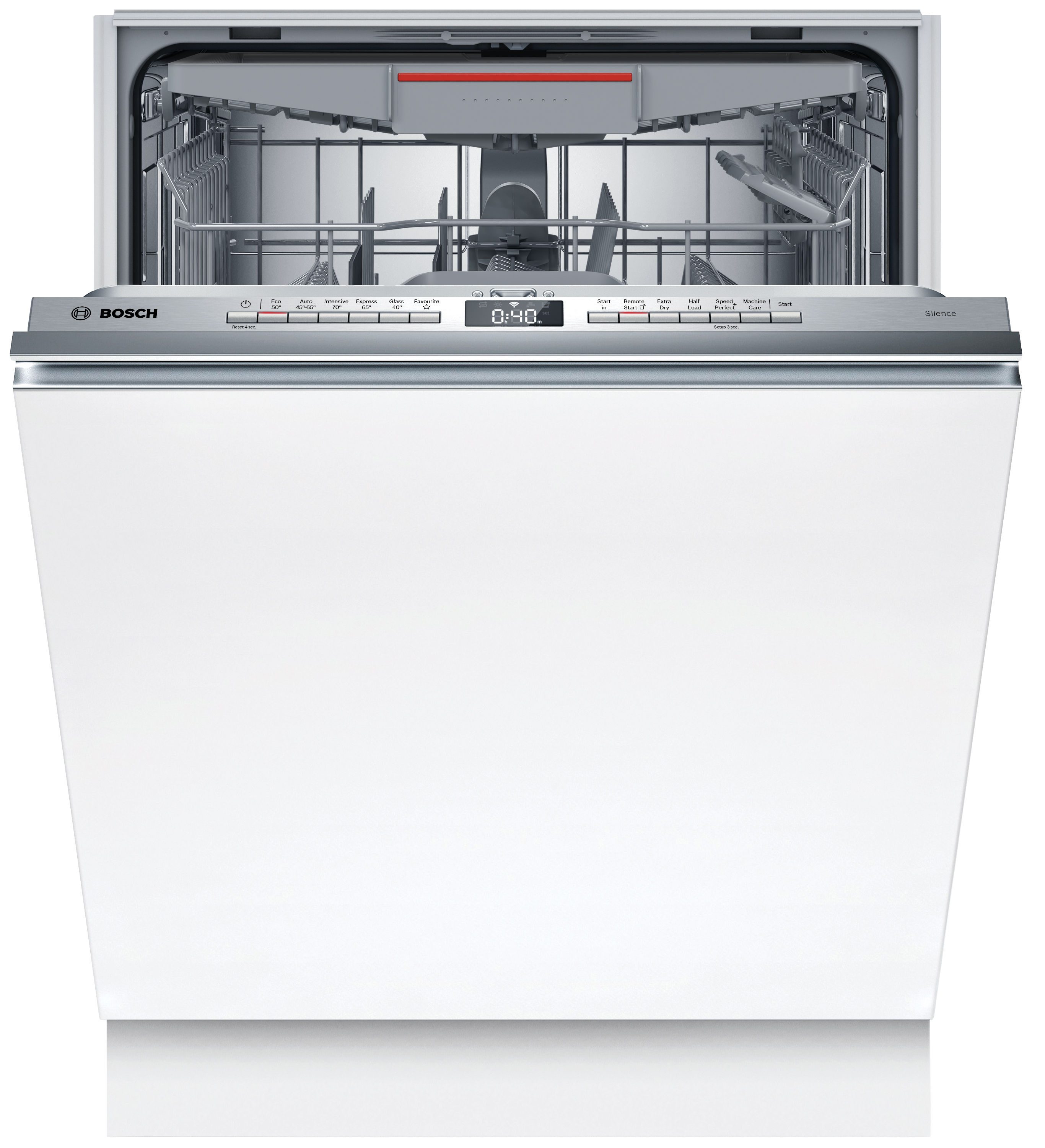 Bosch SMH4HVX00G Series 4 60cm Intergrated Dishwasher - White