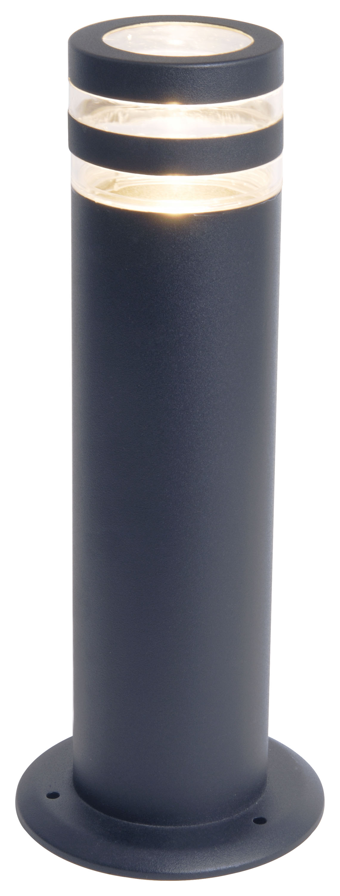 Lutec IP44 Focus GU10 Bollard Light - Grey