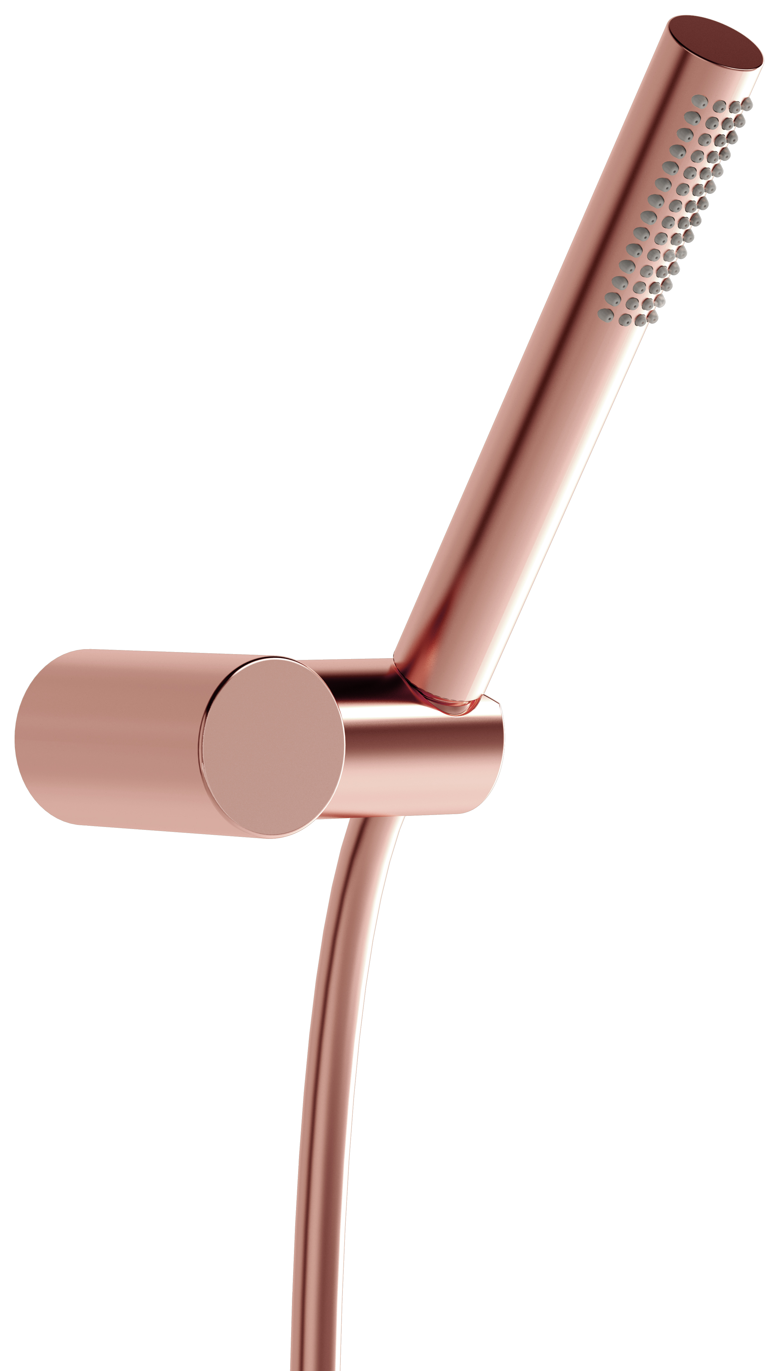 VitrA Origin Pure Soft Copper Shower Handset & Wall Outlet