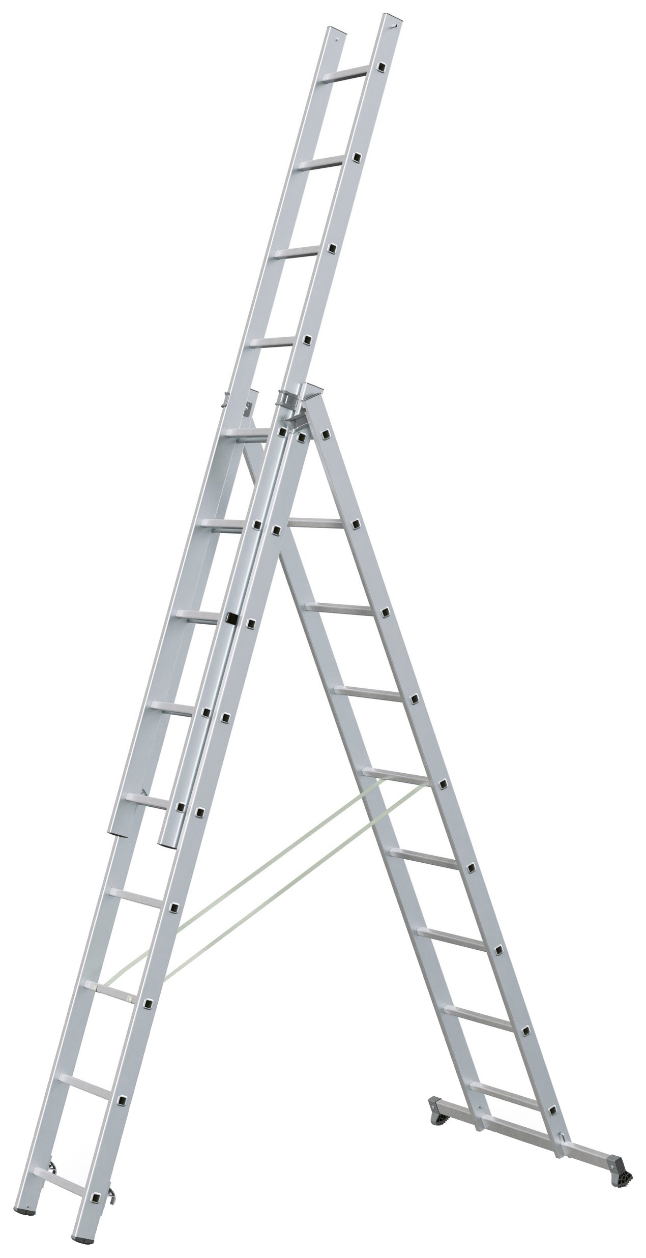 Zarges Light Trade 3 x 7 Tread Aluminium Combination Ladder