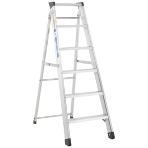 Zarges Heavy Duty 6 Tread Aluminium Swingback Step Ladder