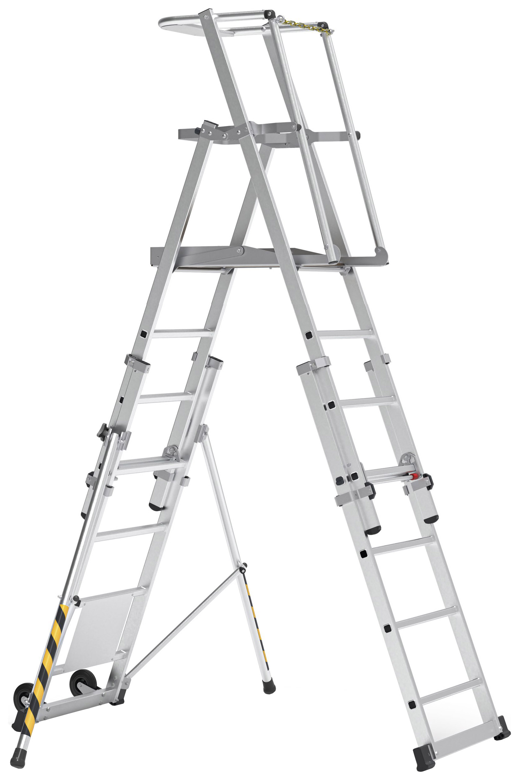 Zarges ZAP Telemaster S Mini 7 Tread Telescopic Aluminium Step Ladder