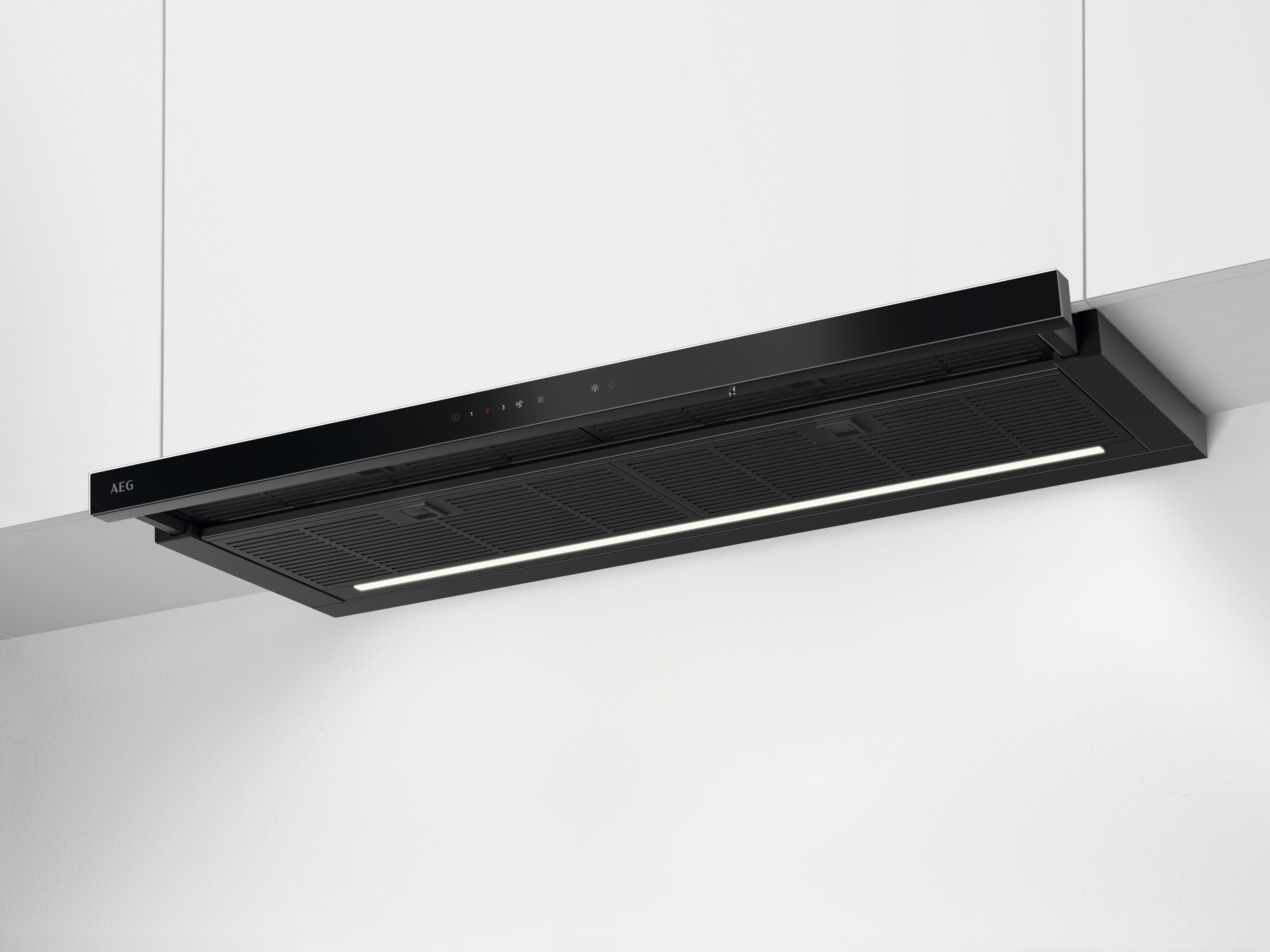 AEG GDP869PB 90cm Telescopic Cooker Hood - Black