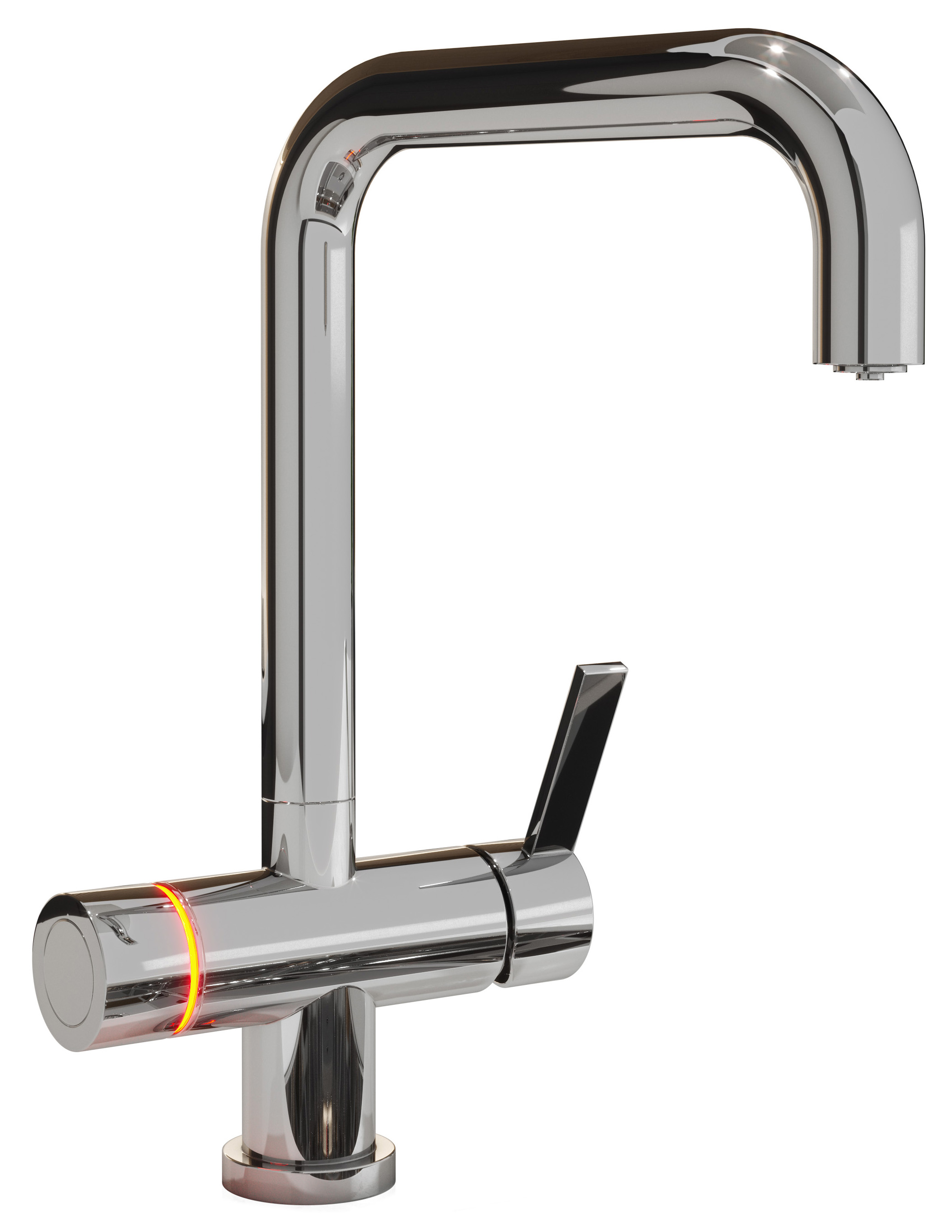 Carysil LED Touch 4-in-1 Hot Water Kitchen Tap - Chrome