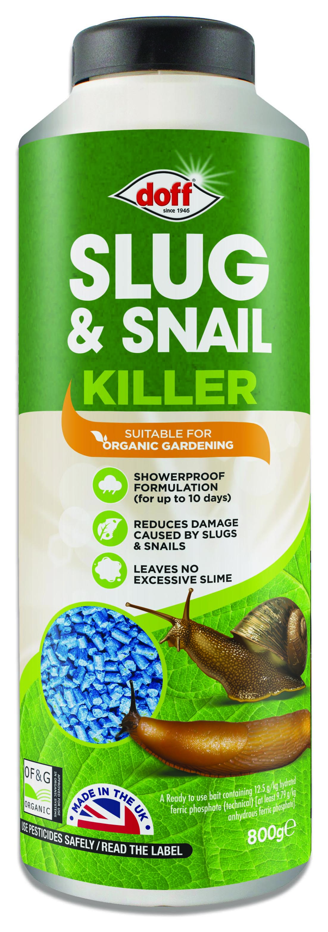 Doff Slug & Snail Killer - 800g