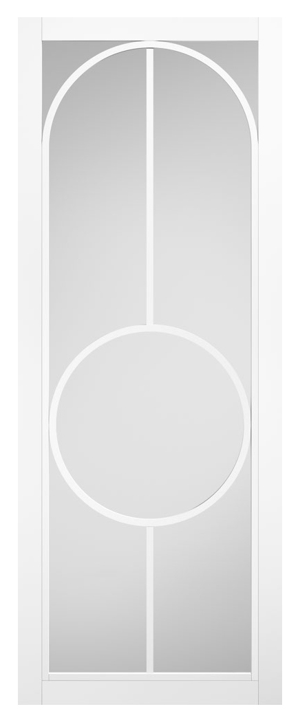 LPD Internal Bowery Clear Glazed Primed White Solid