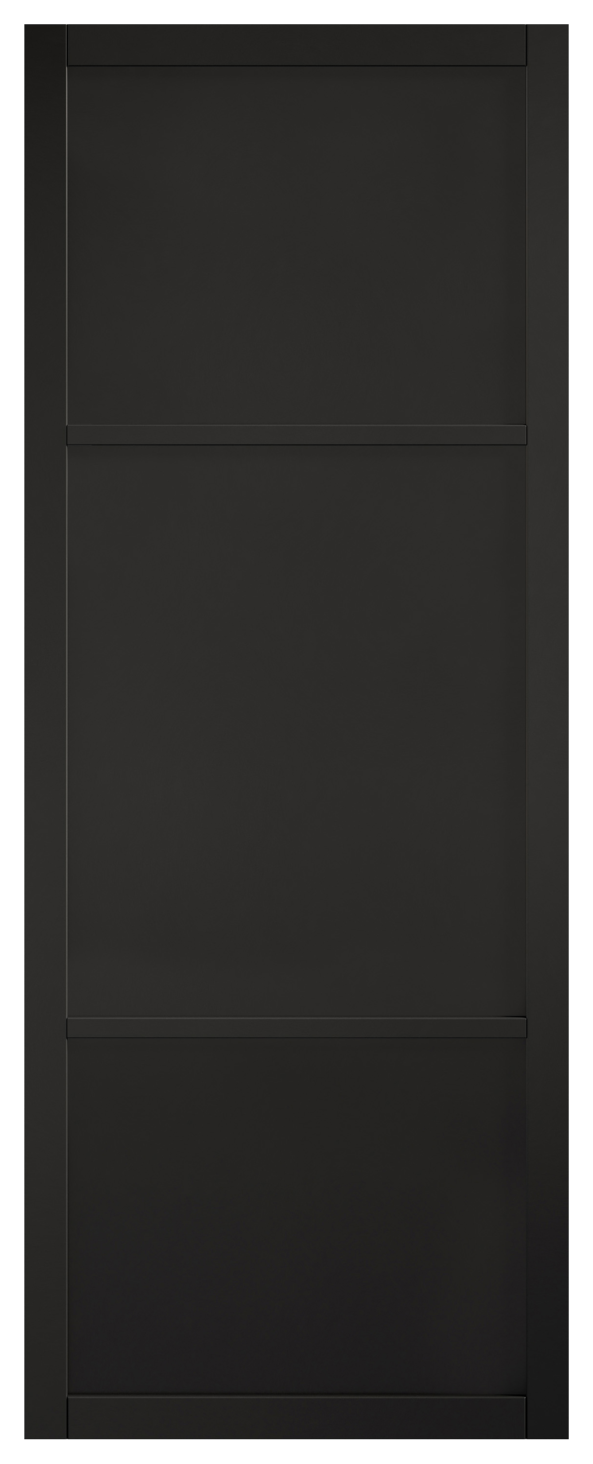 LPD Internal Sutton Pre-Finished Black Solid Core Door - 838 x 1981mm