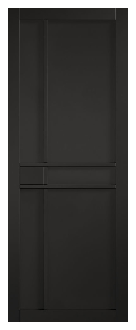 LPD Internal Greenwich Pre-Finished Black Solid Core Door - 1981mm