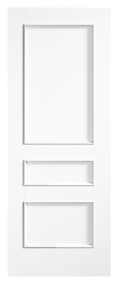 LPD Internal Toledo Primed White Solid Core Door - 1981mm