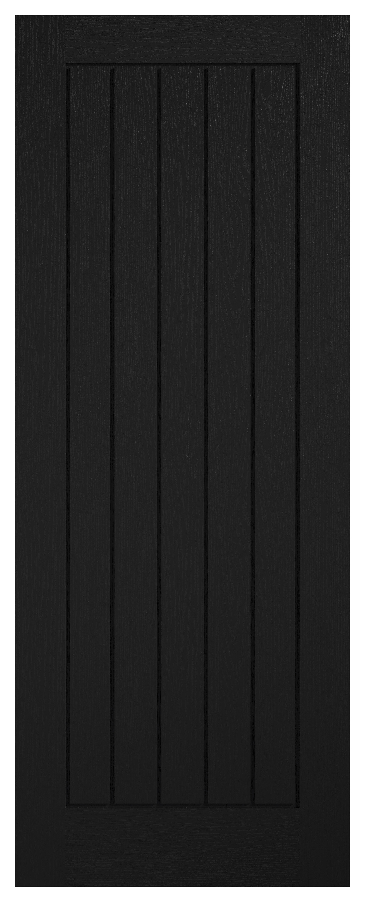 LPD Internal Mexicano Pre-Finished Black Solid Core Door - 686 x 1981mm