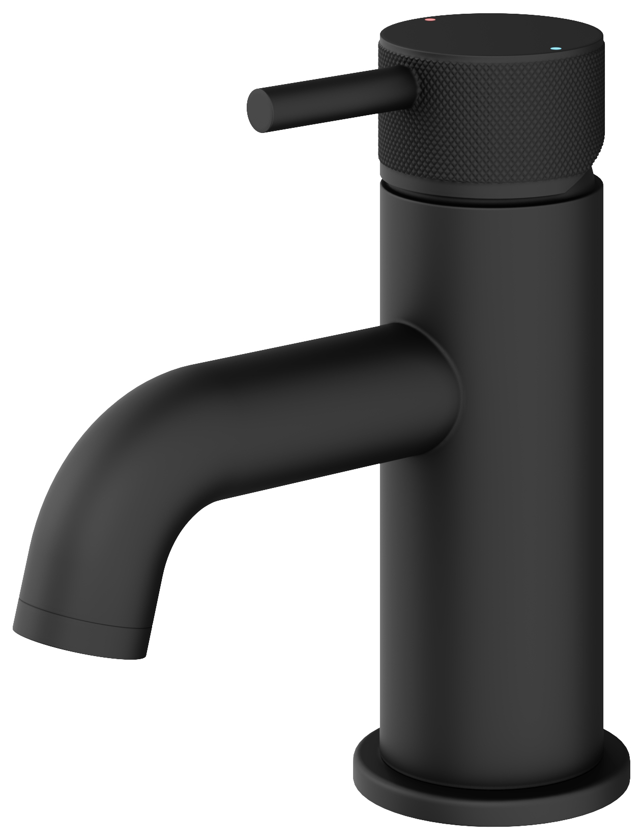 Melbury Pro Compact Mono Basin Mixer Tap - Matt Black