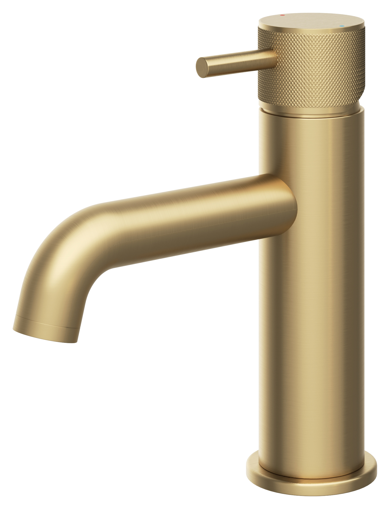 Melbury Pro Mono Basin Mixer Tap - Brushed Brass