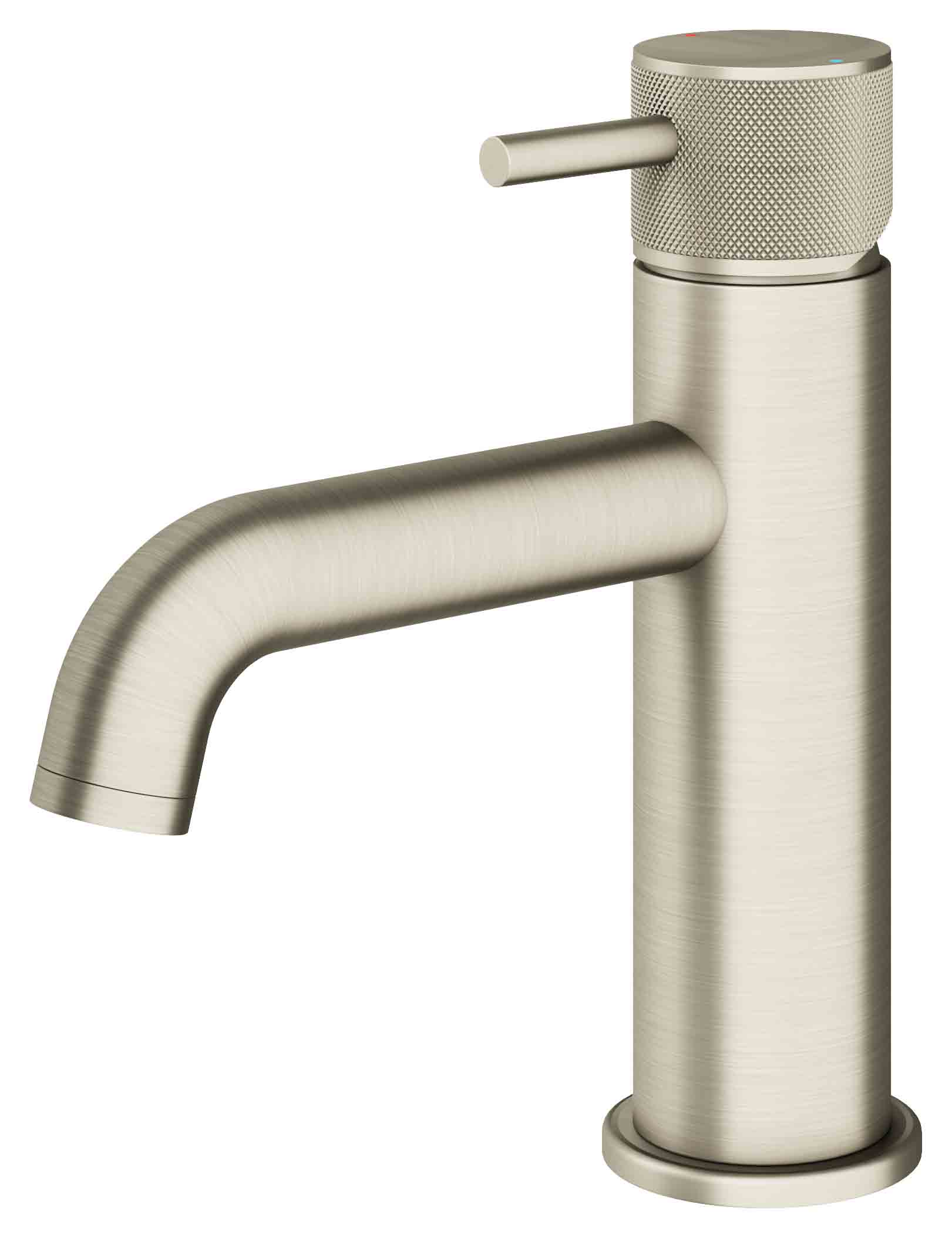 Melbury Pro Mono Basin Mixer Tap - Brushed Nickel