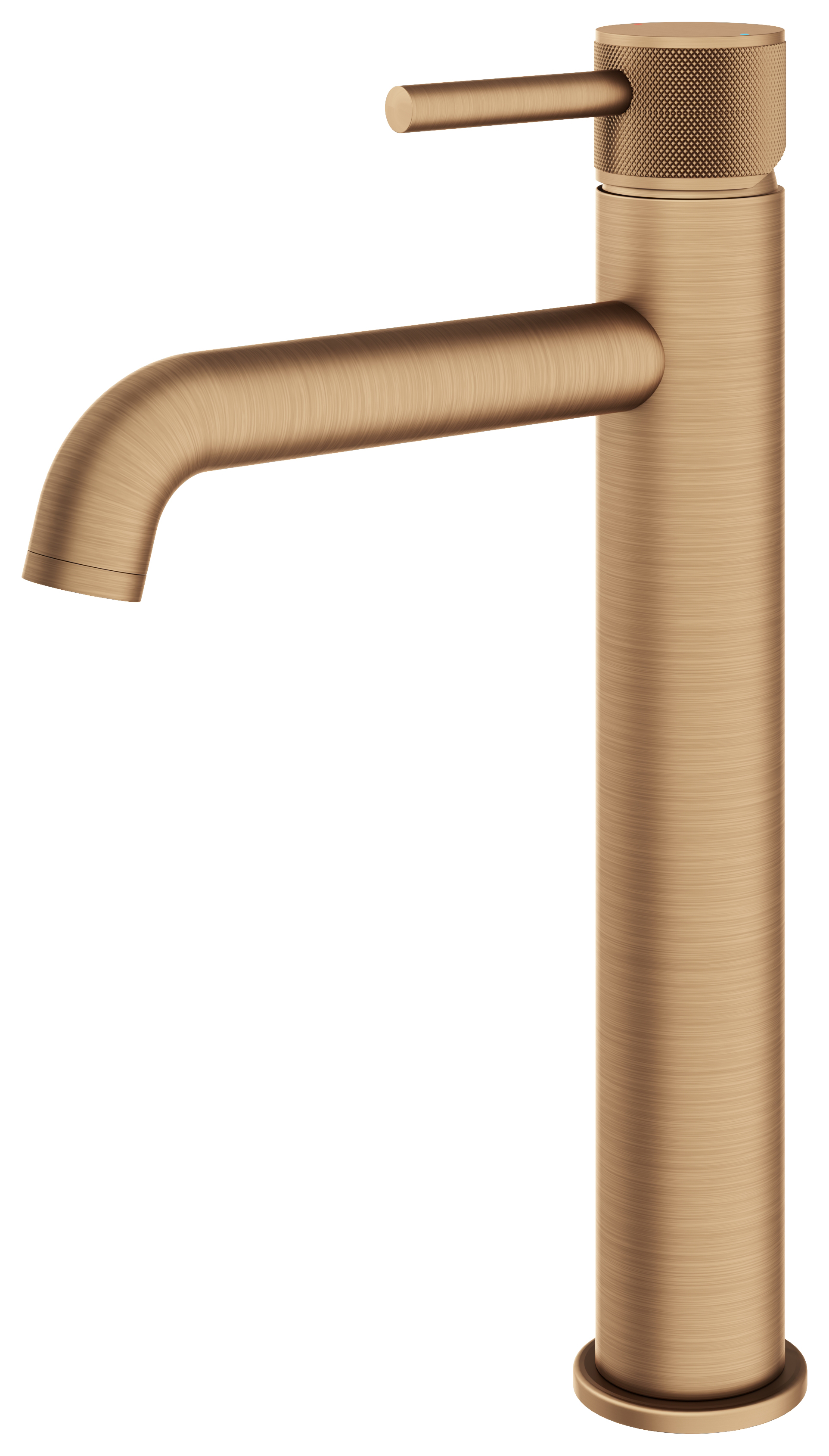 Melbury Pro Tall Mono Basin Mixer Tap - Brushed Bronze