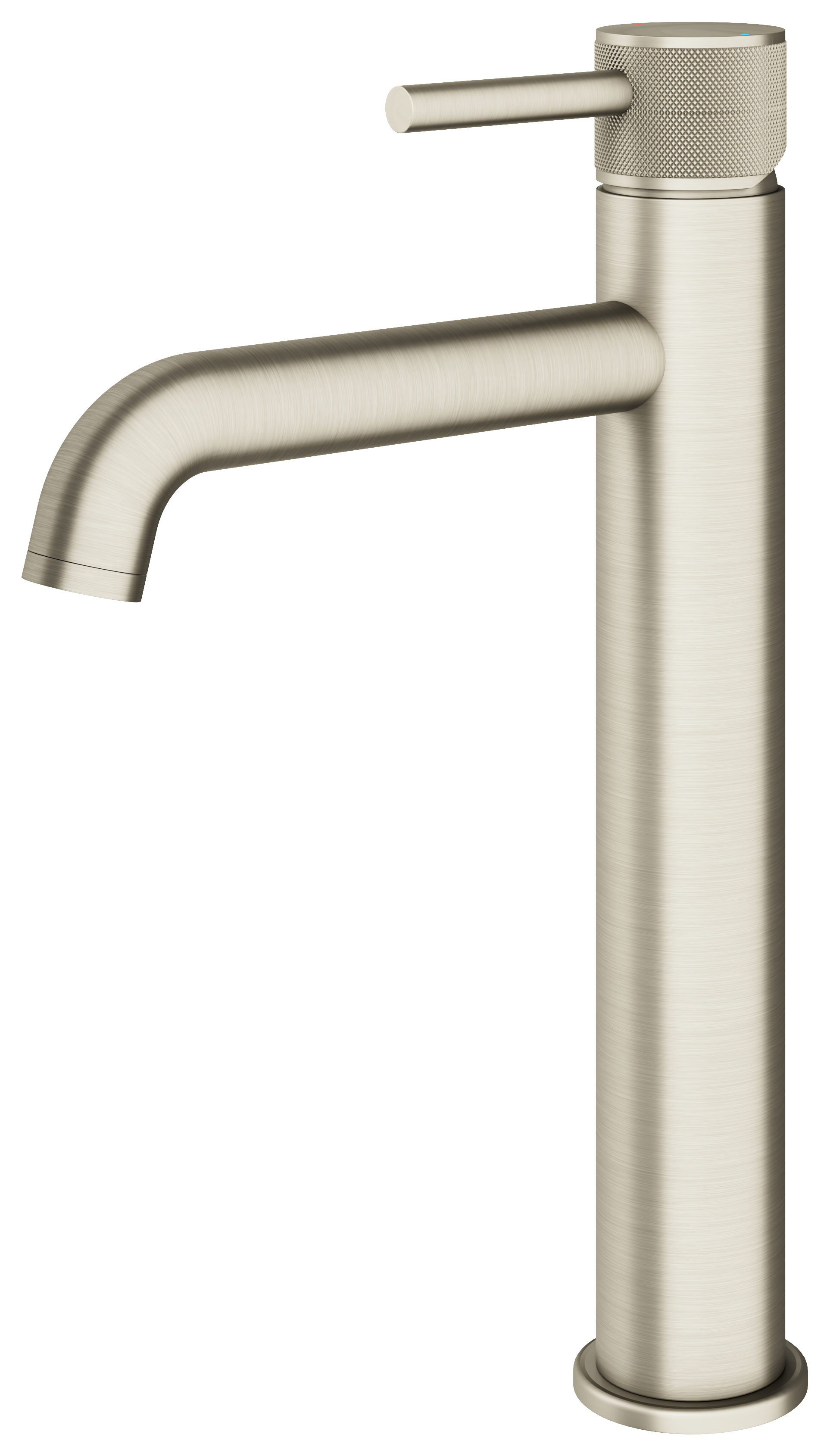 Melbury Pro Tall Mono Basin Mixer Tap - Brushed Nickel