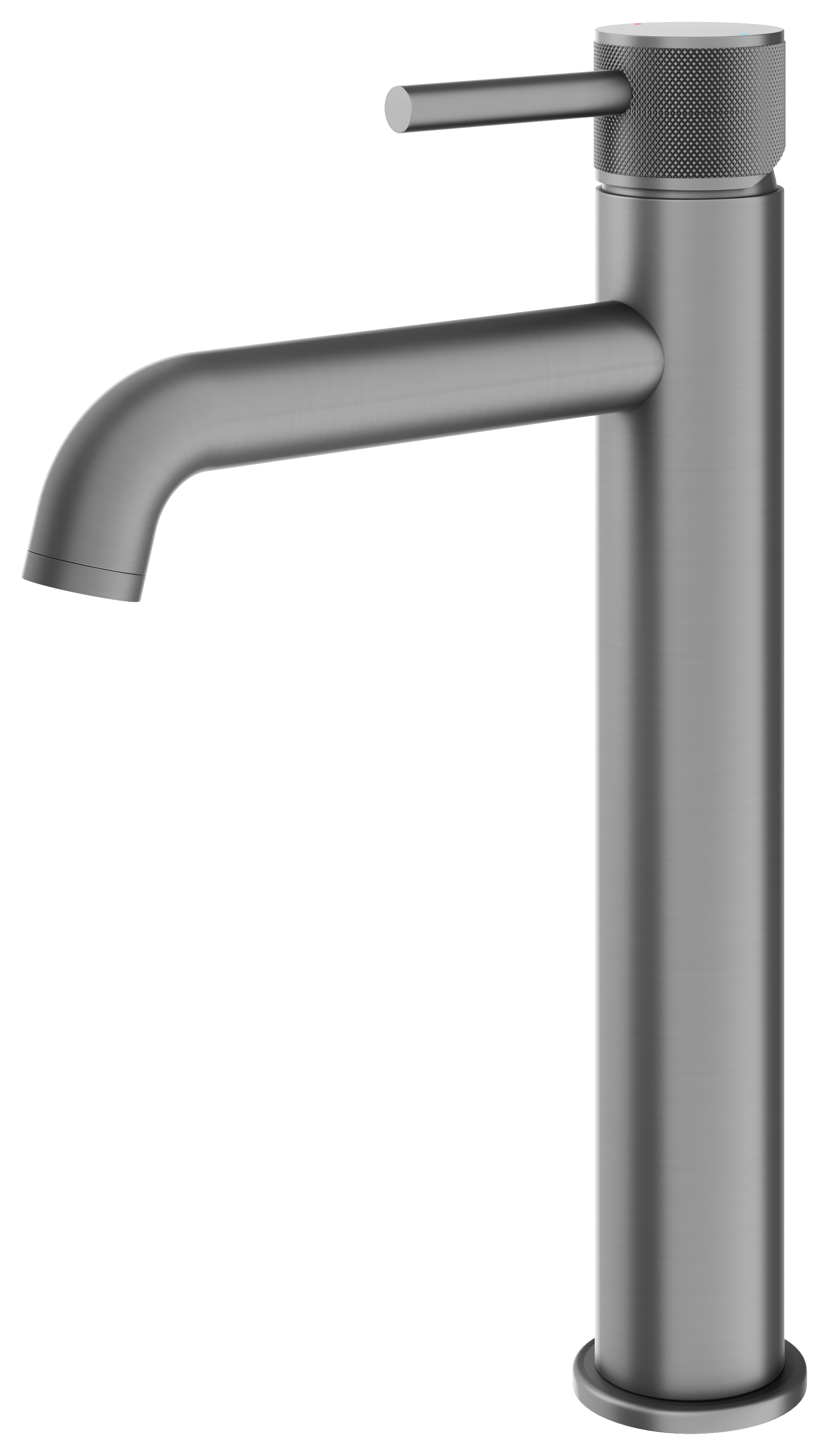 Melbury Pro Tall Mono Basin Mixer Tap - Matt Anthracite