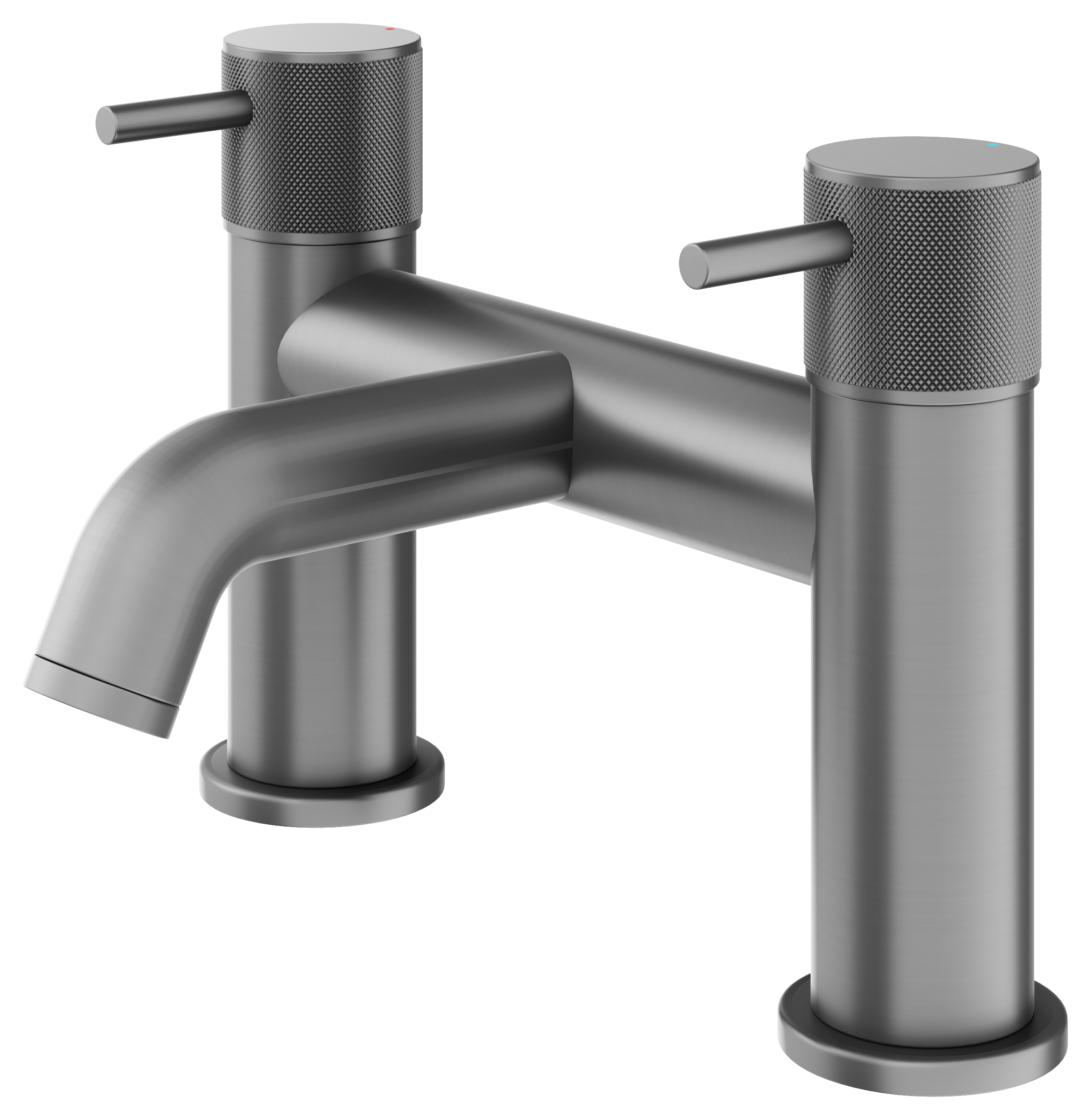 Melbury Pro Deck Mounted Bath Filler Tap - Matt Anthracite