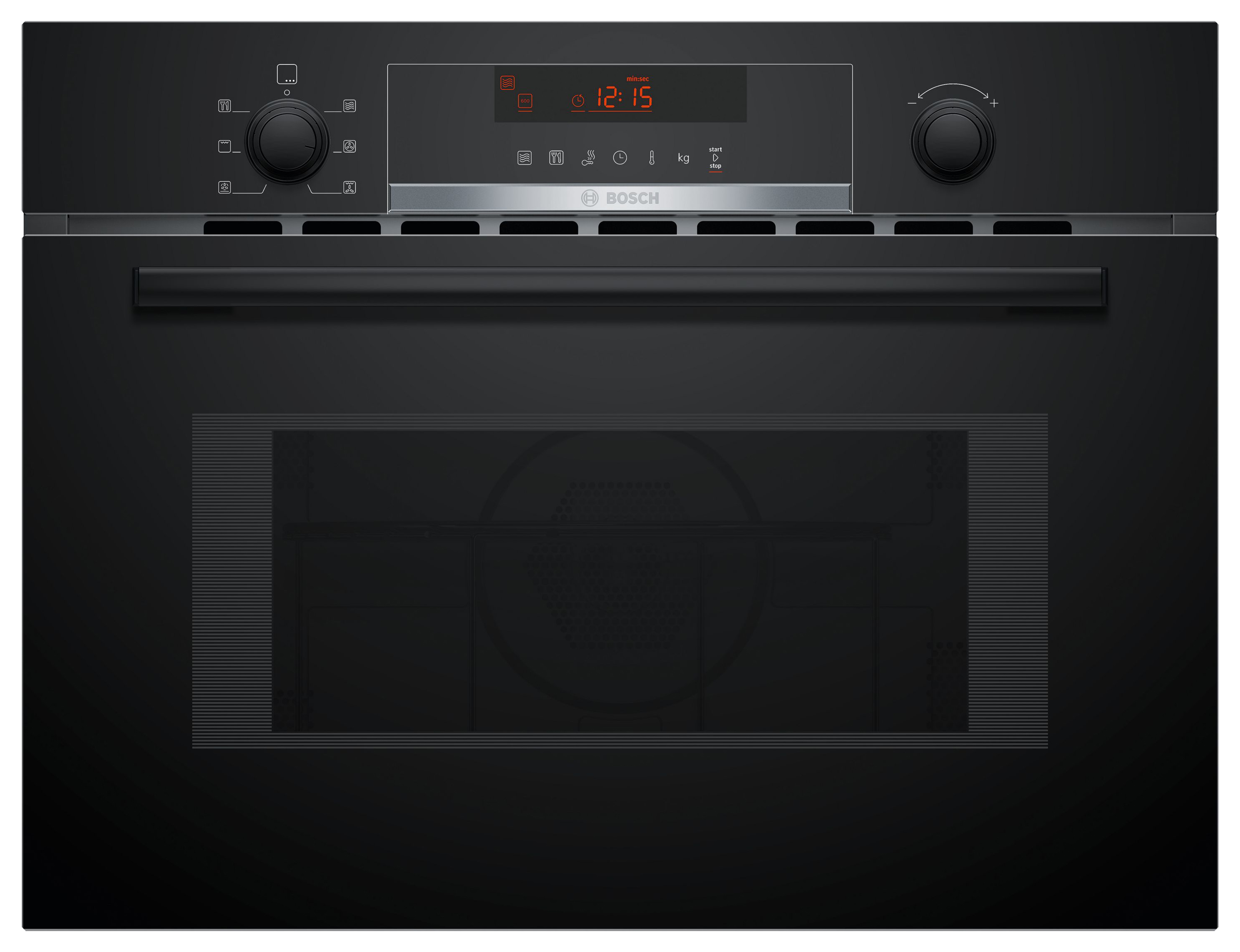 Bosch CMA583MB0B Series 4 Built-In Combination Microwave Oven - Black