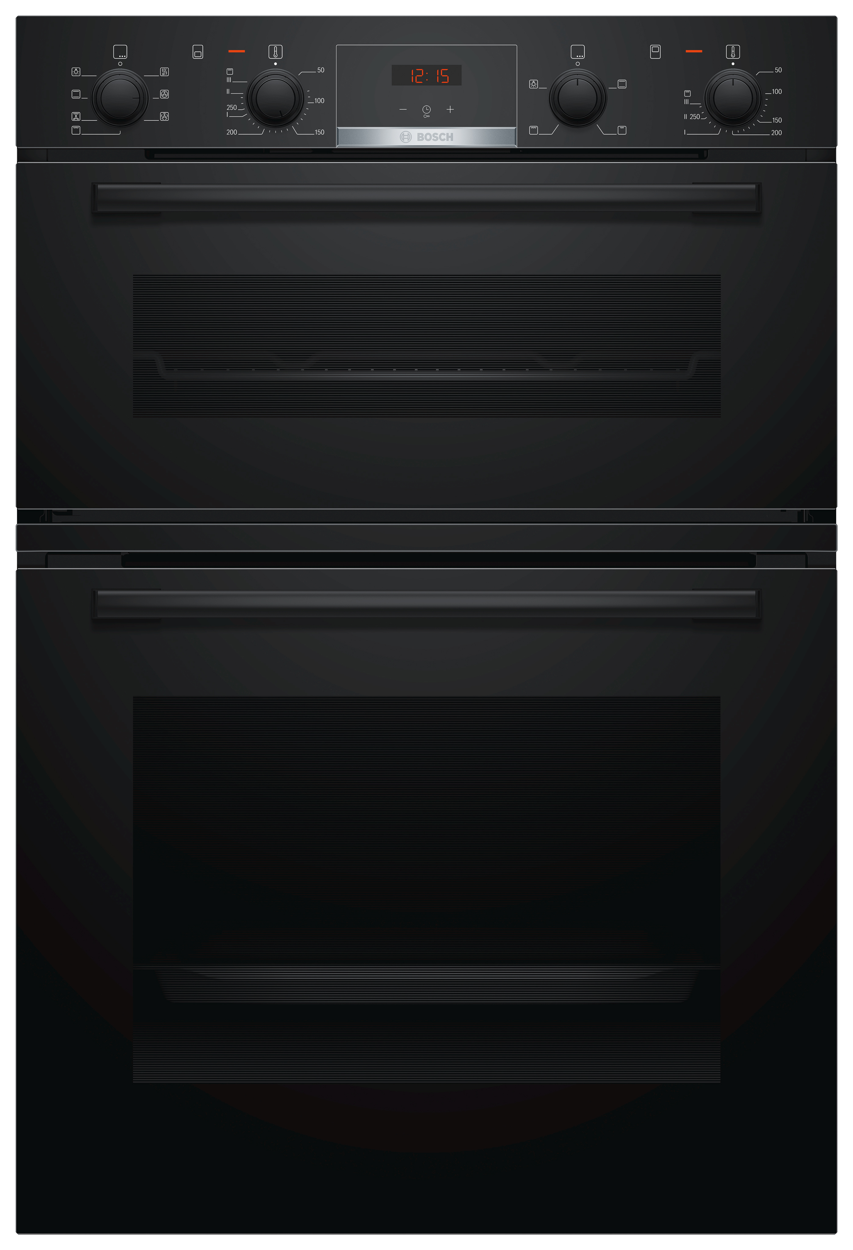 Bosch MBS533BB0B Series 4 Built-In Double Oven - Black