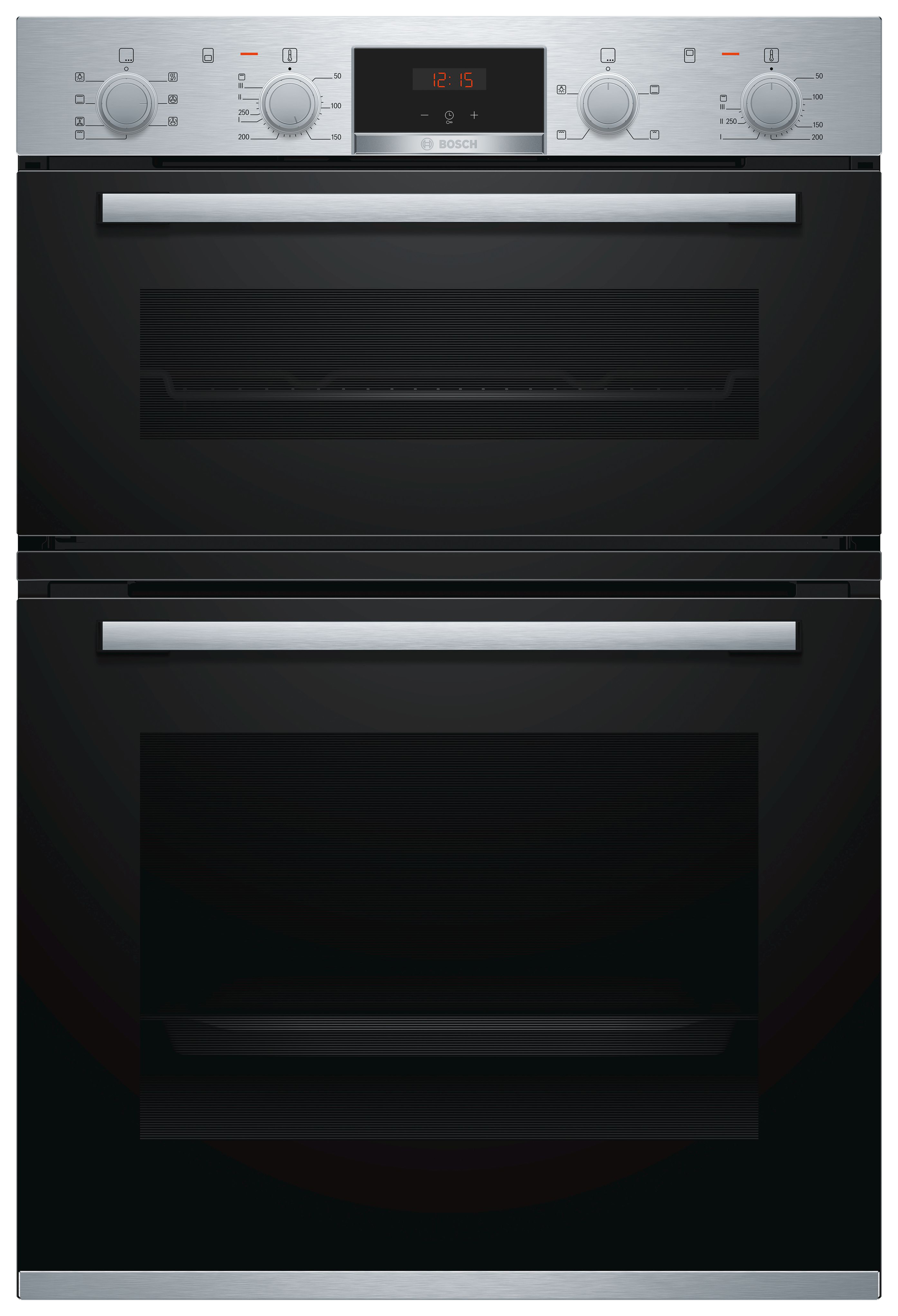 Bosch MBS533BS0B Series 4 Built-In Double Oven - Stainless Steel