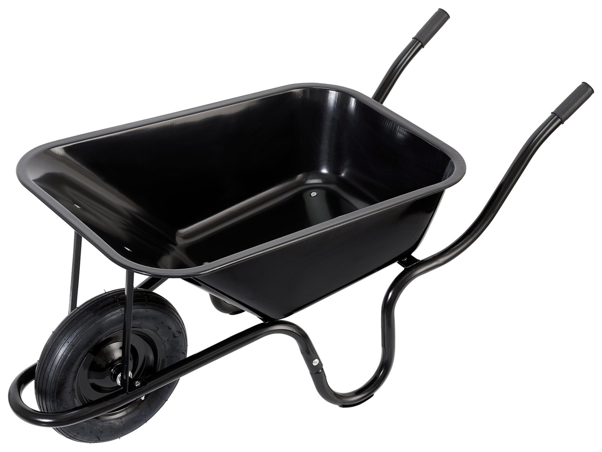 Draper Metal Tray Contractors Wheelbarrow - 85L