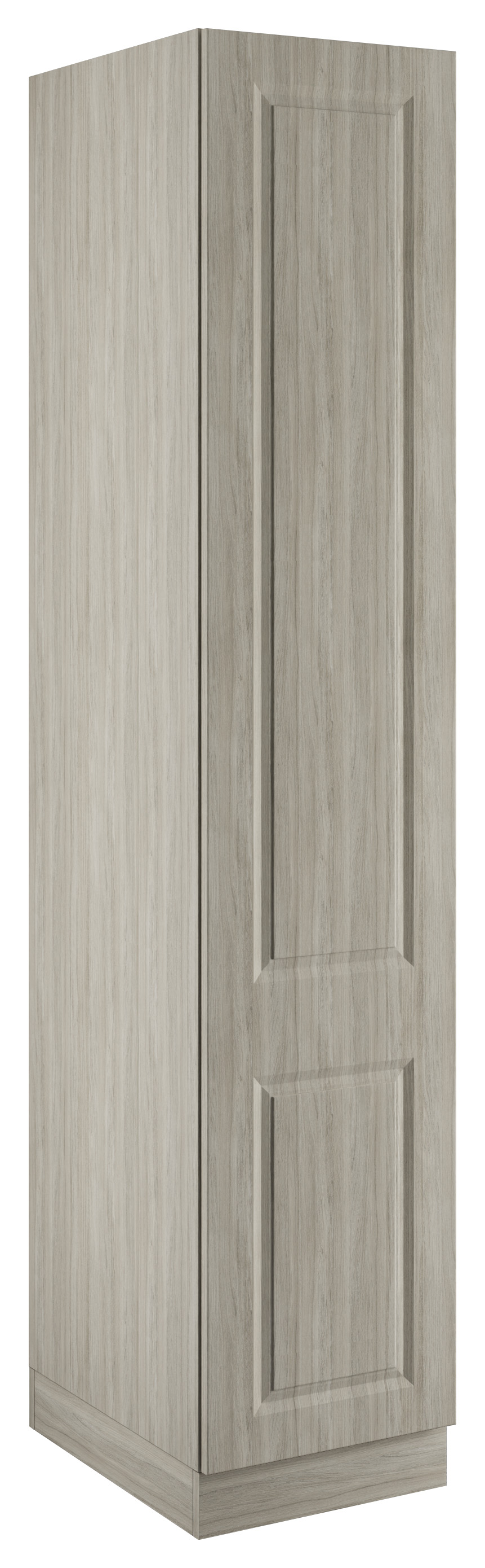 Harrogate Urban Oak Single Wardrobe with Double Rail - 450 x 2260 x 608mm