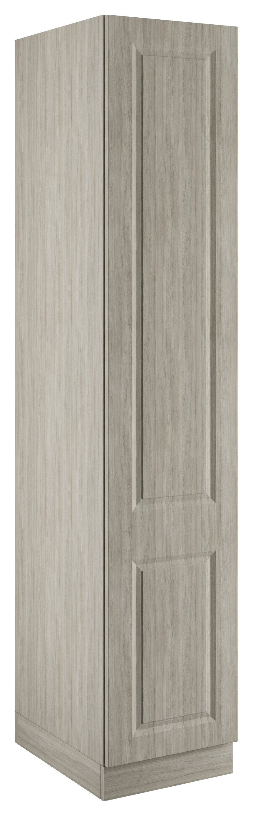Harrogate Urban Oak Single Wardrobe with Shelves - 450 x 2260 x 608mm