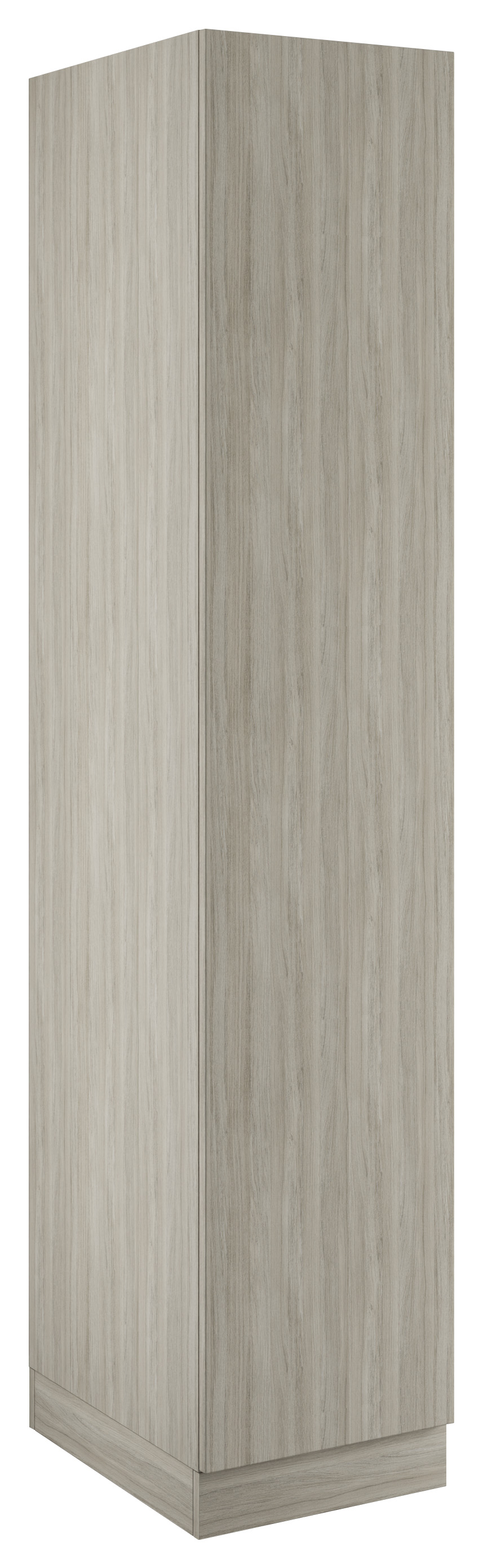 Malton Urban Oak Single Wardrobe with Double Rail - 450 x 2260 x 608mm