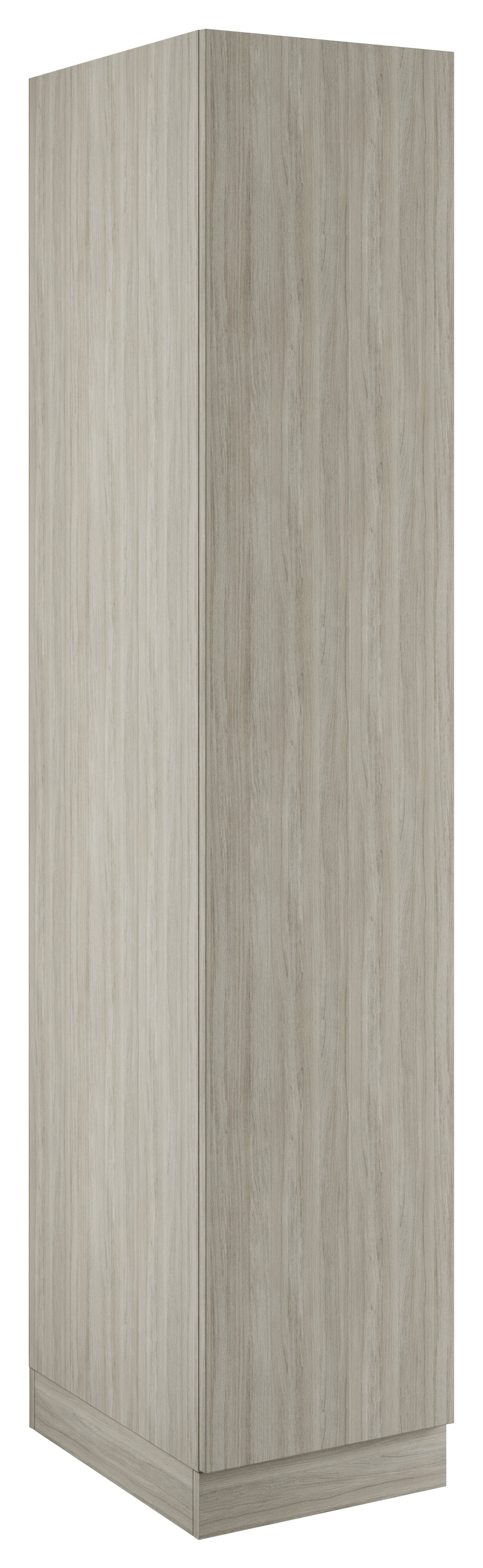 Malton Urban Oak Single Wardrobe with Shelves - 450 x 2260 x 608mm
