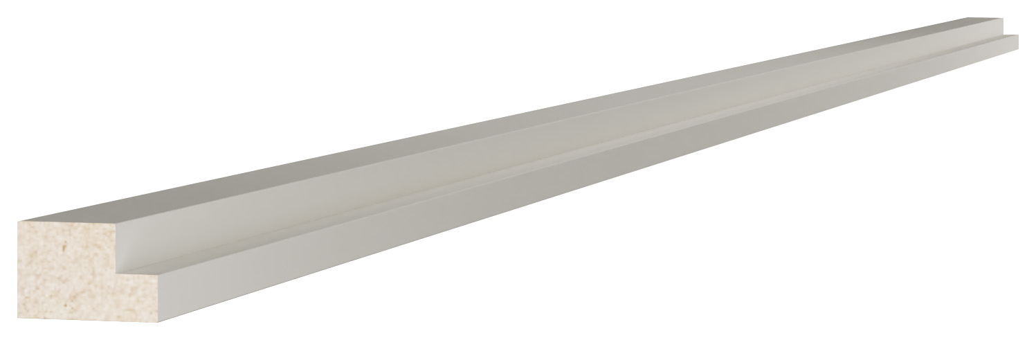 Boston Matt White Multi-Purpose Rail - 2.7m