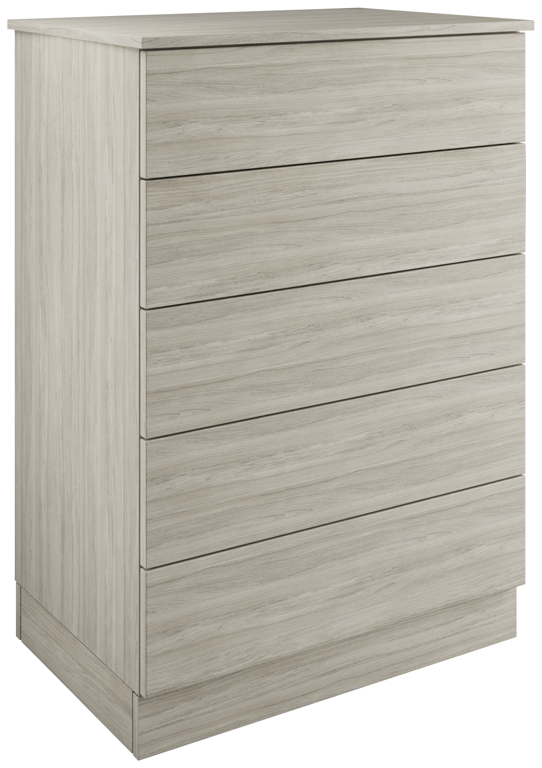 Harrogate & Bramham Urban Oak Tallboy Chest with 5 Drawers - 820 x 1136 x 520mm