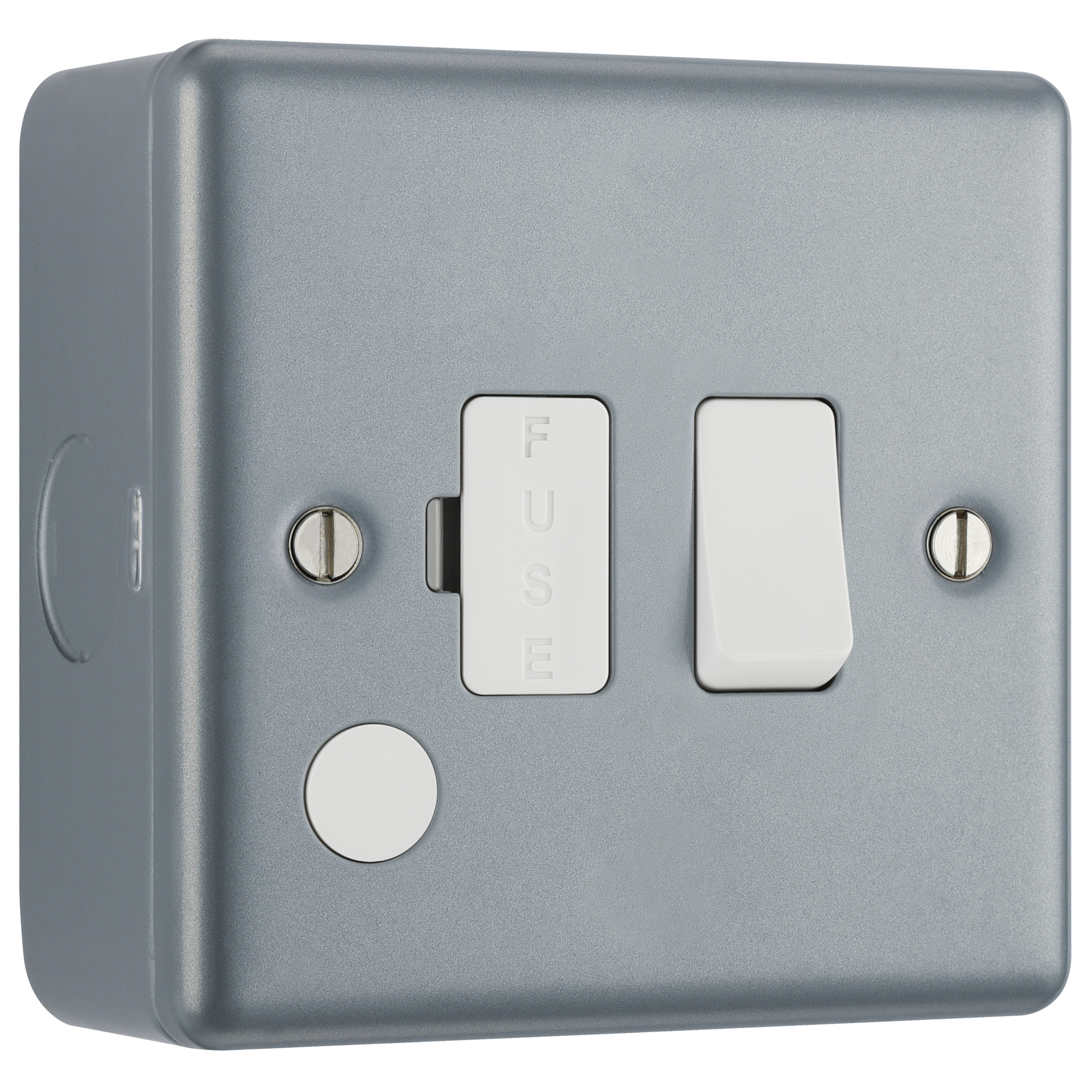 BG Metal Clad 13A Single Switched Fused Connection Unit with Optional Flex Outlet