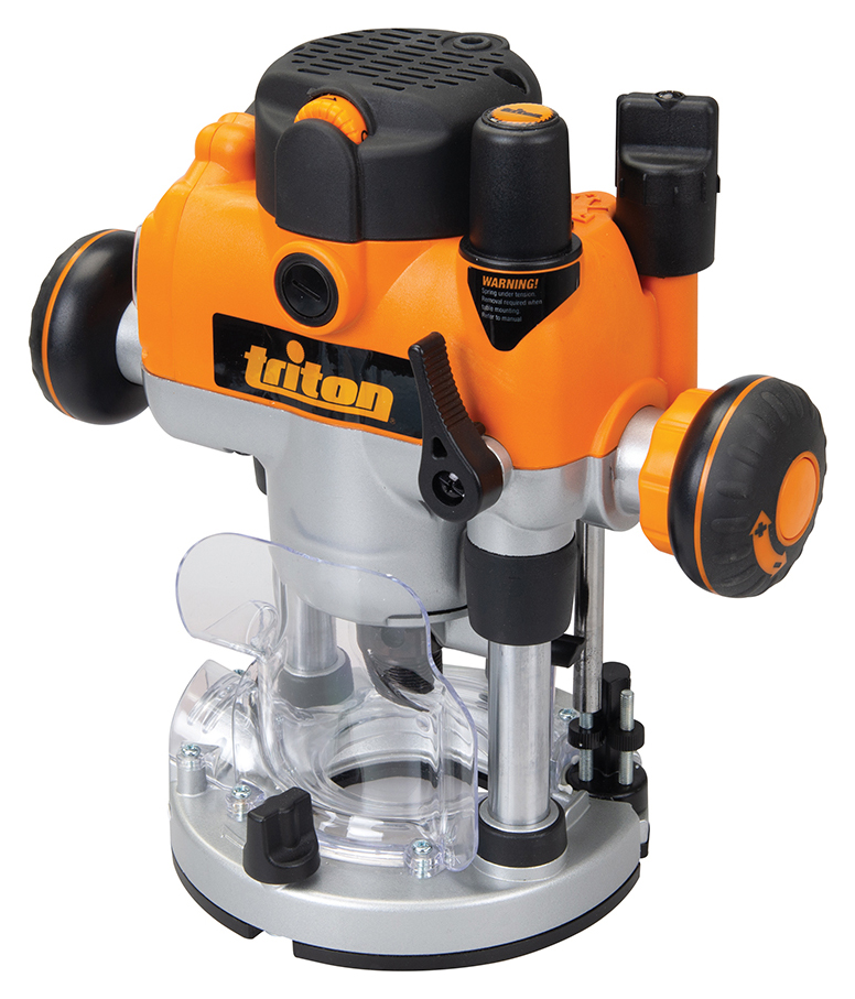 Triton MOF001 1/4" Corded Electric Dual-Mode Precision Plunge Router - 1400W