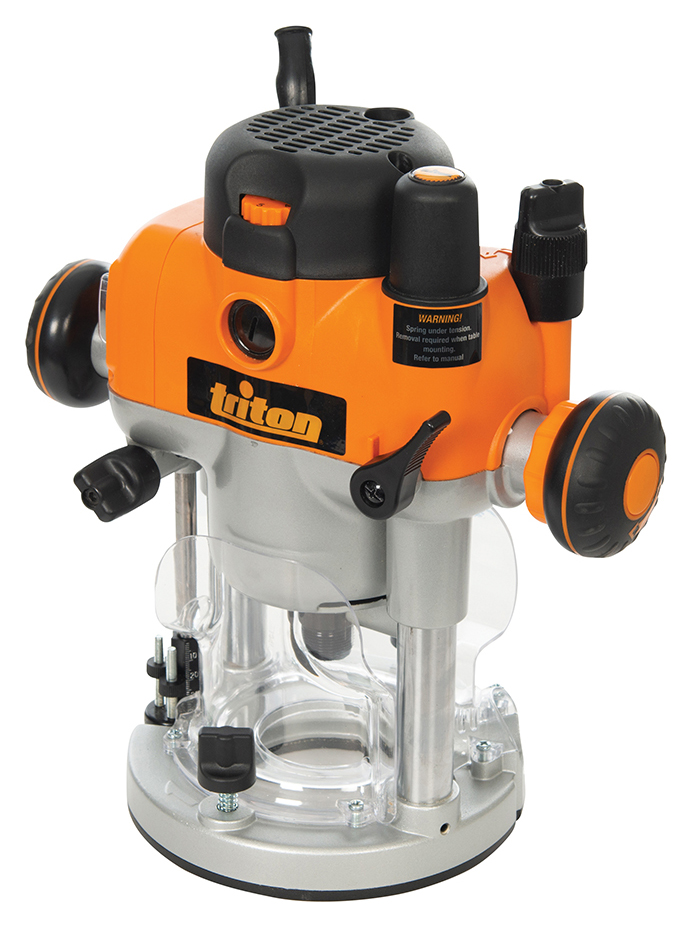 Triton TRA001 1/2" Corded Dual Mode Precision Plunge Router - 2400W