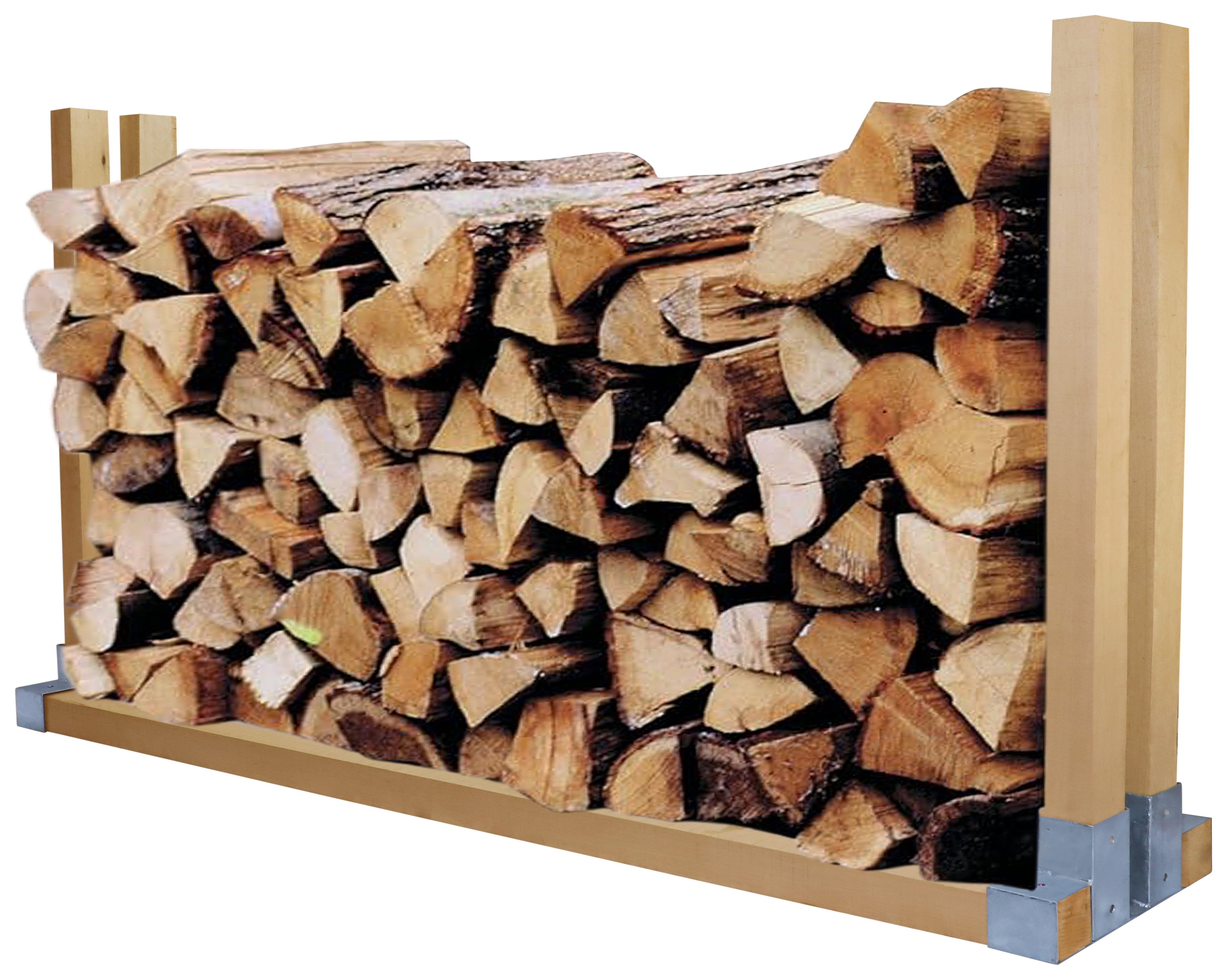 Fire wood storage rack