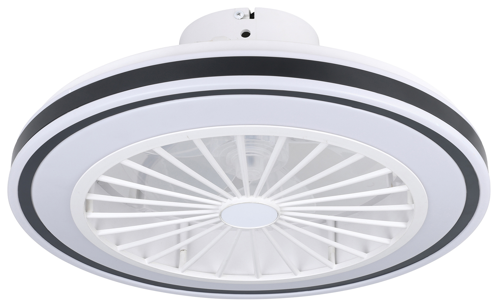 Eglo Almeria White Compact Ceiling Fan with Light